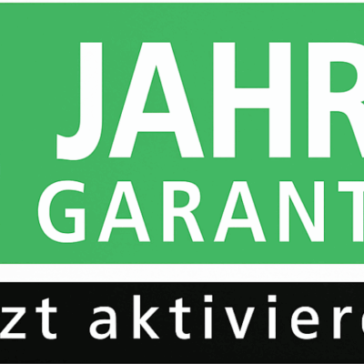 5 Jahre Garantie