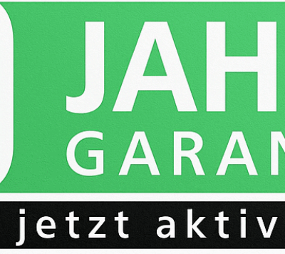 10 Jahre Garantie
